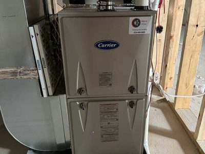 new heating unit installation 400x300